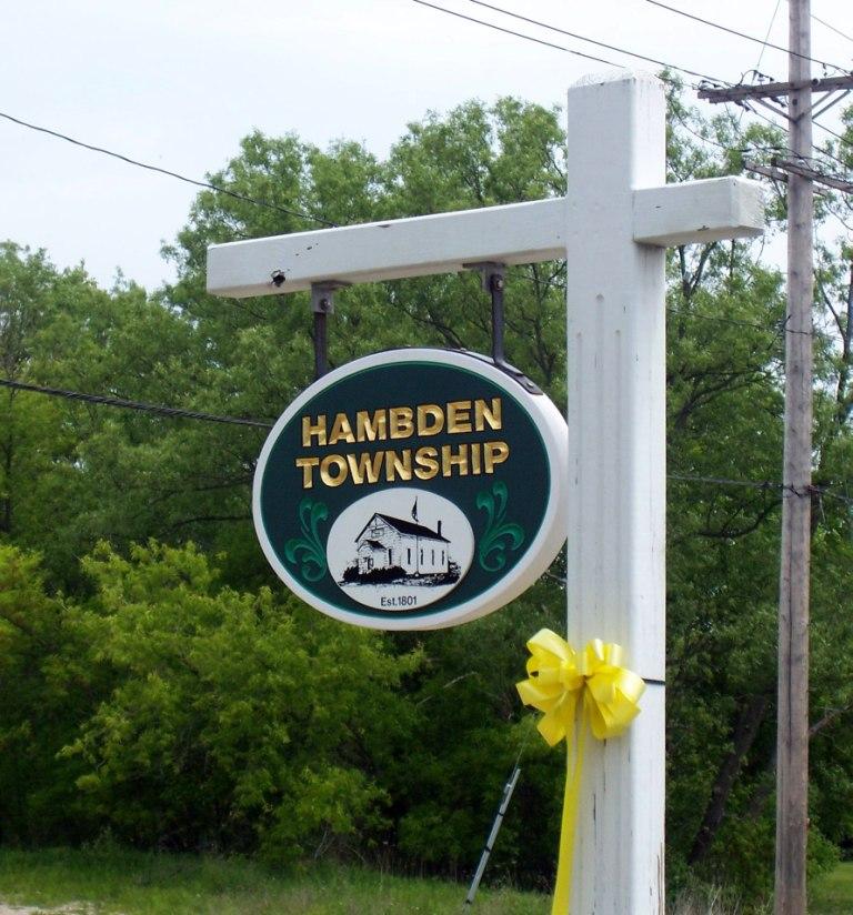 Hambden Township Signage